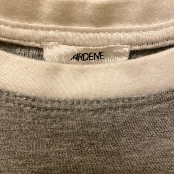 Grey tied crop top Small - Picture 3 of 4